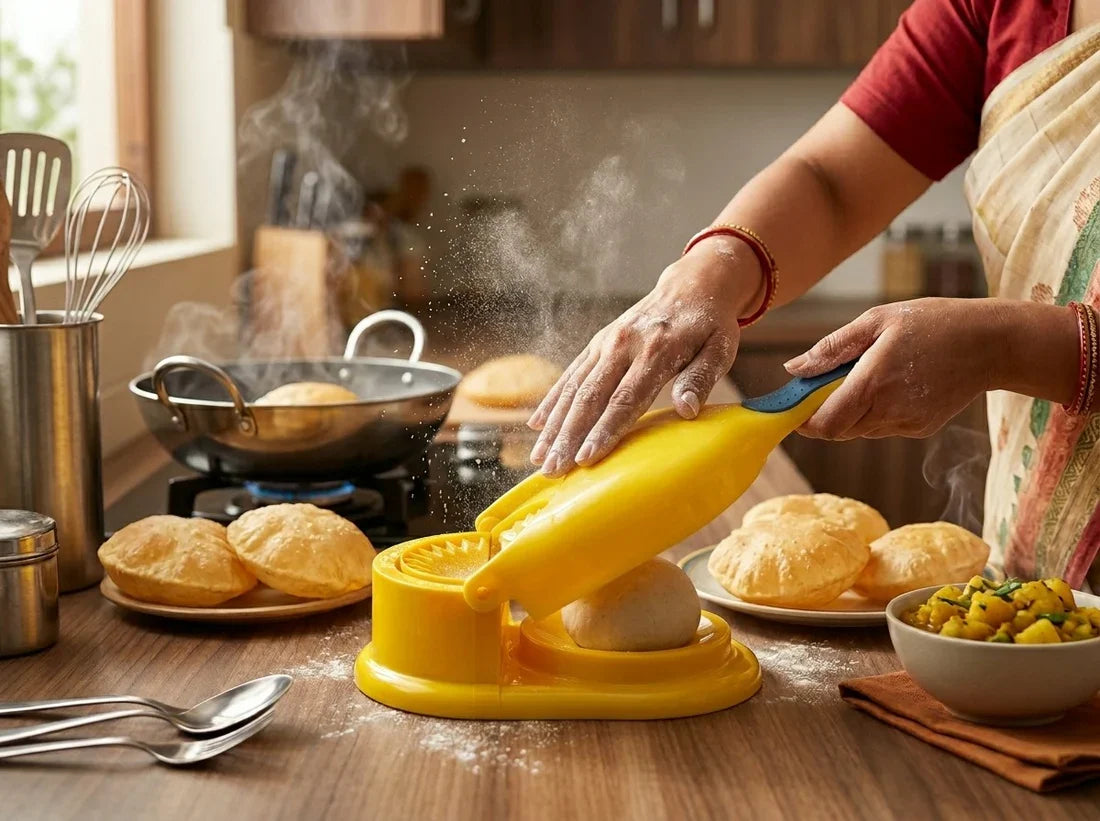 2 in 1 Dumpling Maker Machine for Momos and Puri-US