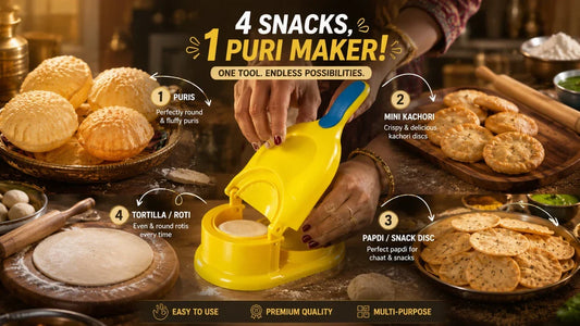 2 in 1 Dumpling Maker Machine for Momos and Puri-US