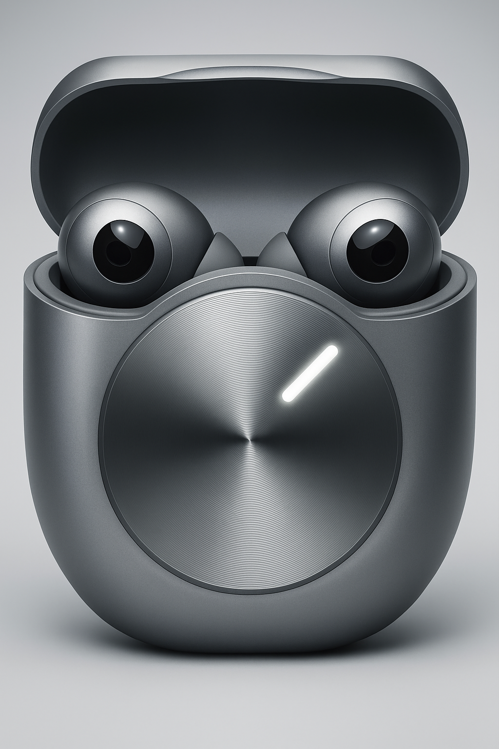 CTRL8 True Wireless Master Earbuds with ENC and powerful bass in metallic gray