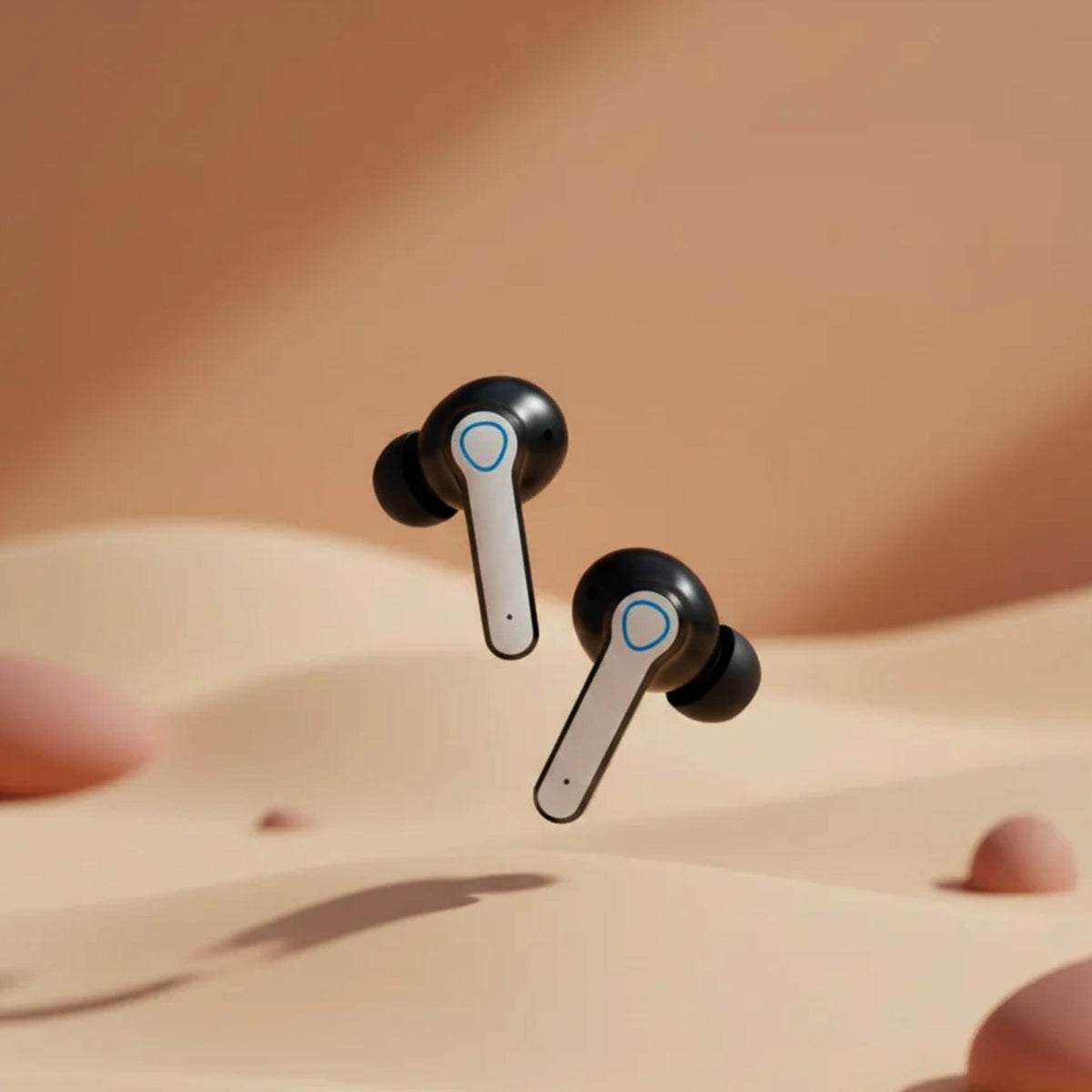 CTRL8 UltraBass M19 true wireless gaming earbuds with sleek design and immersive sound in black