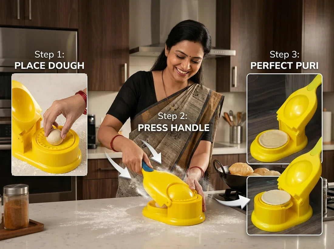 2 in 1 Dumpling Maker Machine for Momos and Puri-US
