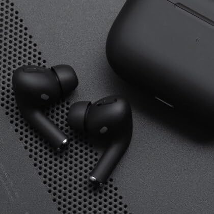 CTRL8 Wireless Airpods Pro 2-UB true wireless earbuds featuring ergonomic design and matte black finish