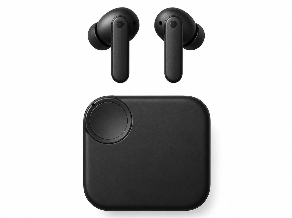 CTRL8 CMT Ultra Pro true wireless noise-cancelling earbuds with premium sound in black