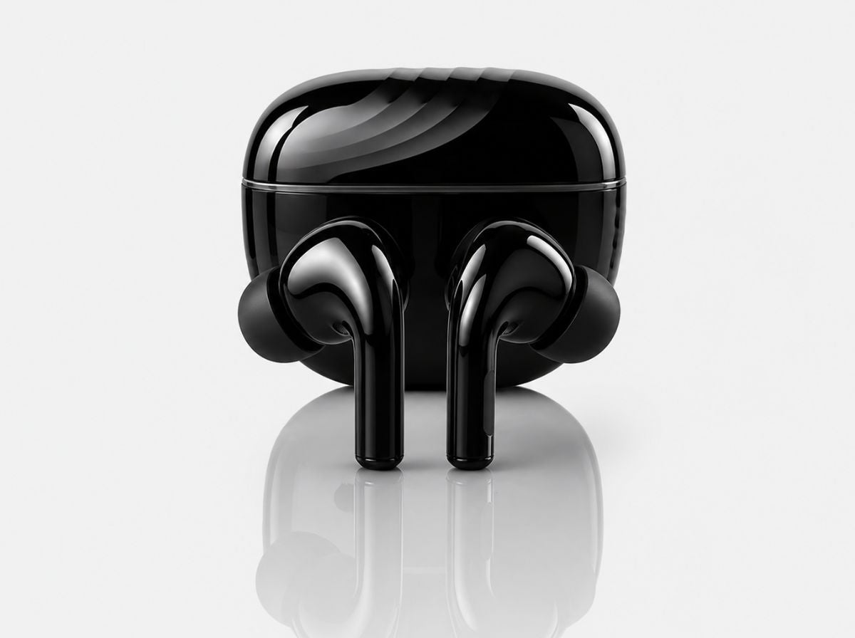 Pure Black Earbuds with Deep Bass, Quad Mic & 48H Playback - @Just Rs. 499/-